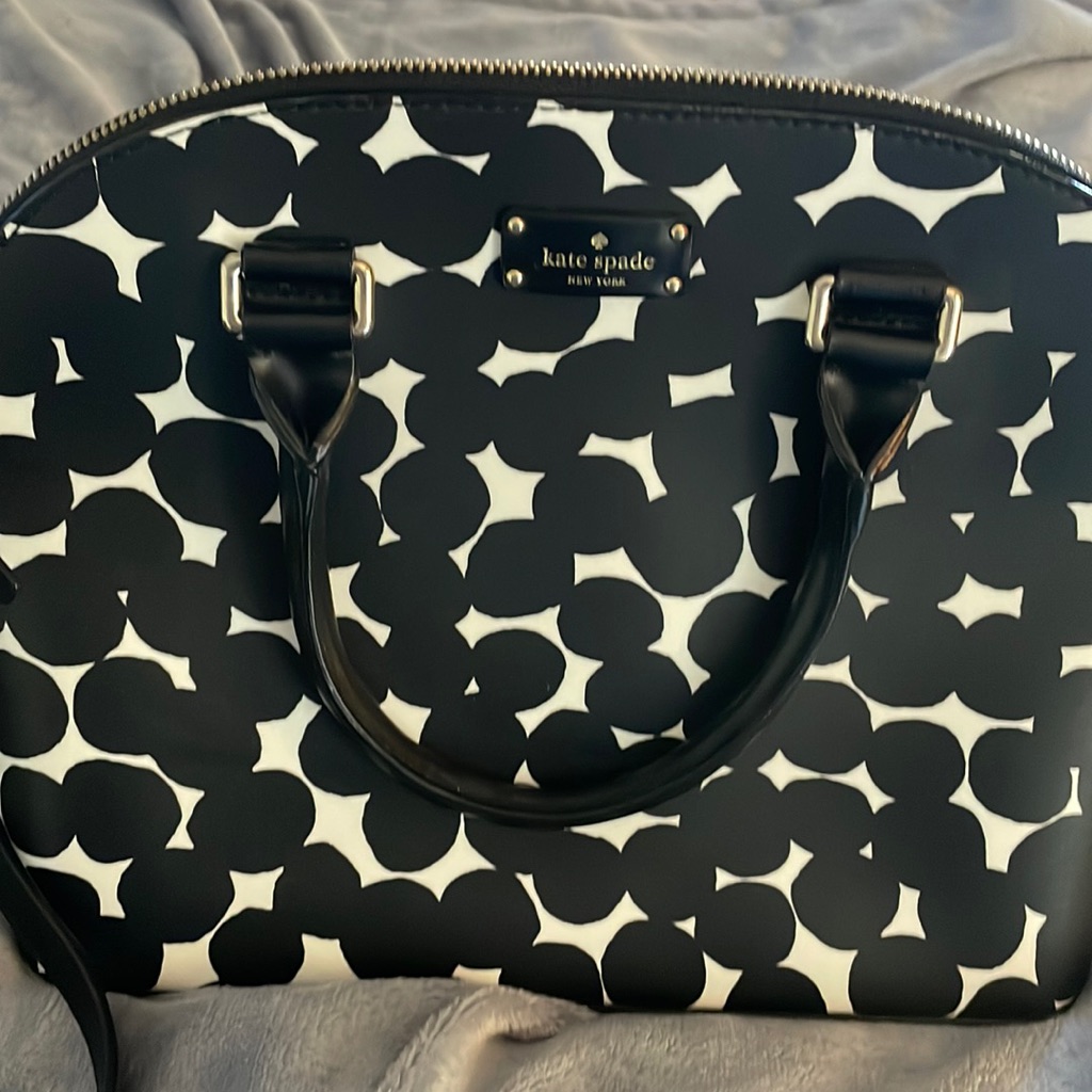 Kate Spade Carli Grove Street Spledge Dot Domed Satchel Bag Purse Nwot